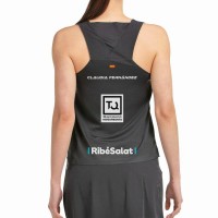 Camiseta Bullpadel Claudia Fernandez Premier Padel Finals veste preto