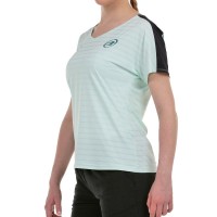 Camiseta Bicolor Bullpadel Gemma Triay 25V Verde Água