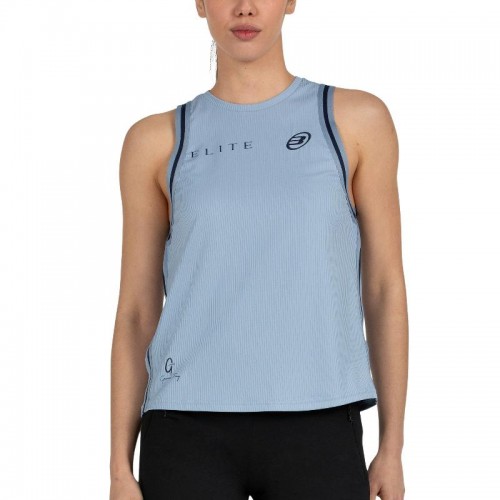 Camiseta Bullpadel Gemma Triay 26V Azul Acero