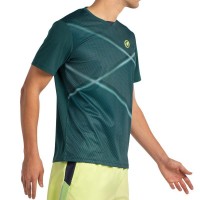 T-Shirt Bullpadel Ladra Vert Foncé  Offre - Pas cher