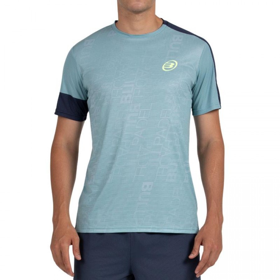 Bullpadel Leido Teal T-shirt  Offre - Pas cher