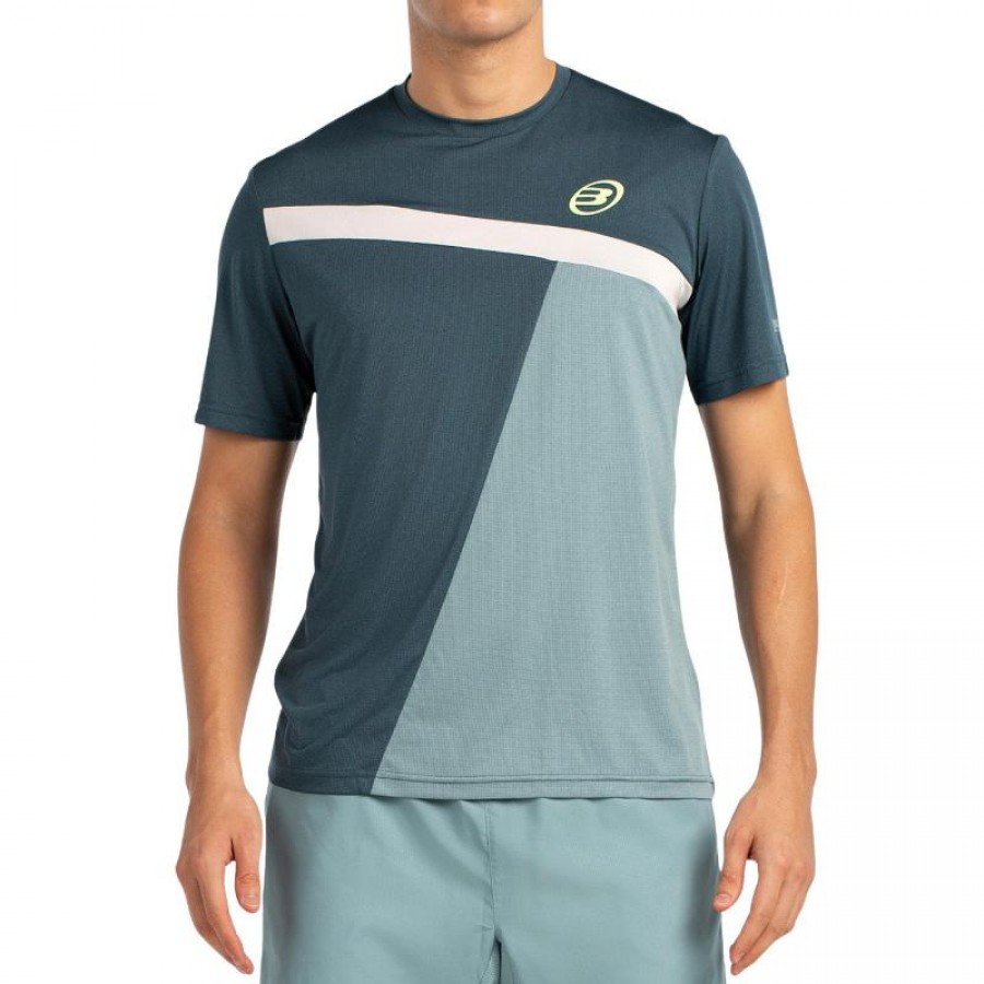 Camiseta Bullpadel Llega Verde Escuro Vigore  Oferta + Barato