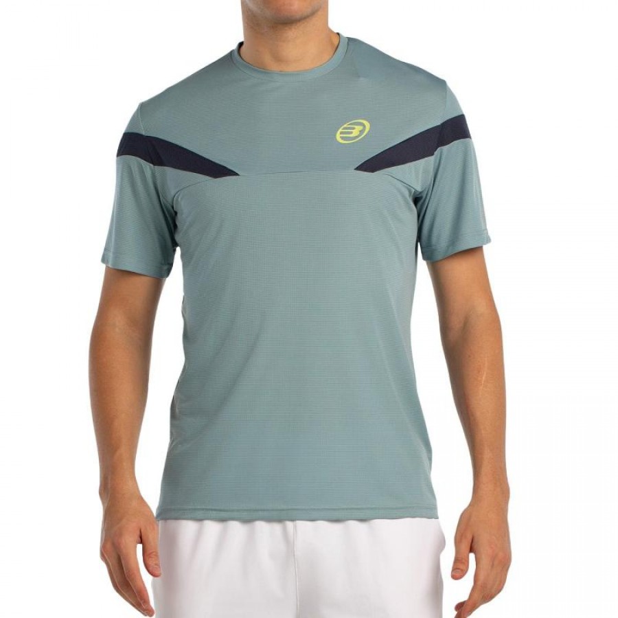 Bullpadel Lyn Teal T-shirt  Offre - Pas cher