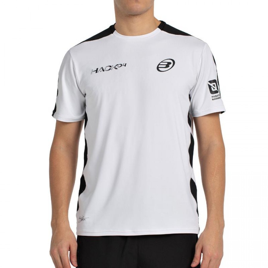 Camiseta Bullpadel Paquito Navarro 25I Branca  Oferta + Barato