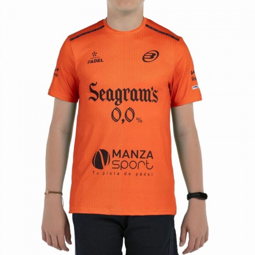 Camiseta Bullpadel Paquito Navarro Premier Padel Mesia Arcilla Junior