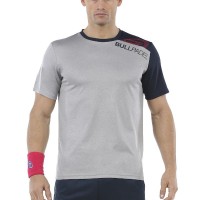 Camiseta Bullpadel Unut Gris Medio Vigore