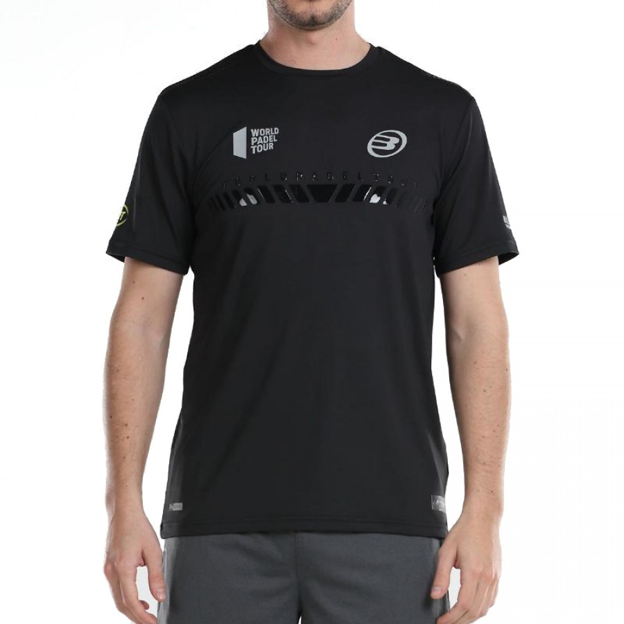 T-shirt Bullpadel WPT Ligio Preto