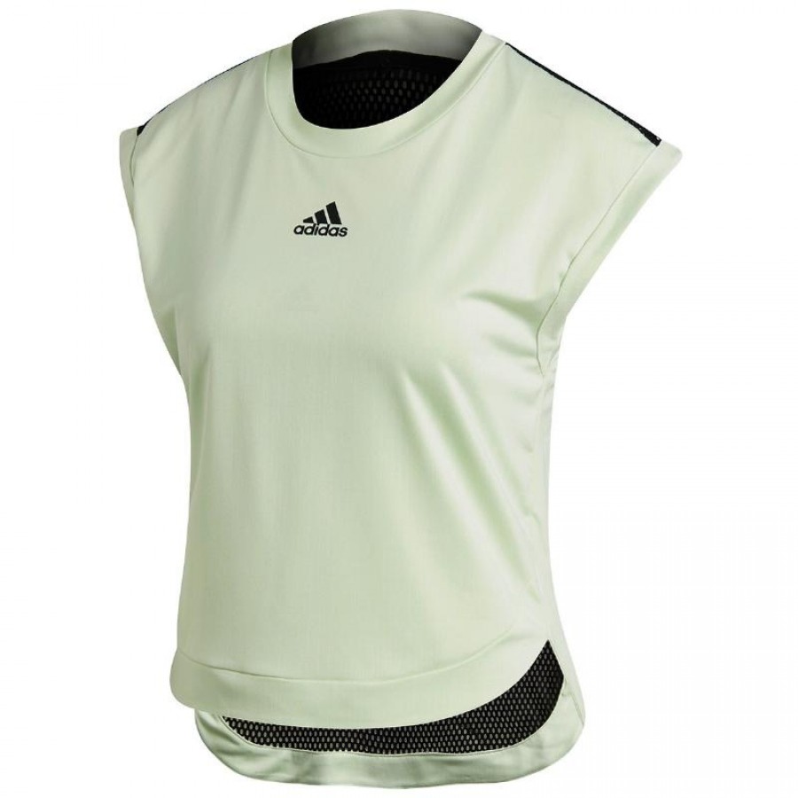 Camiseta com Top Adidas New York Green Black
