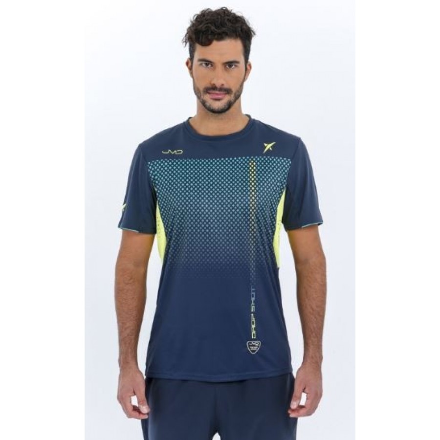 Camiseta Drop Shot Electro Gris - Barata Oferta Outlet