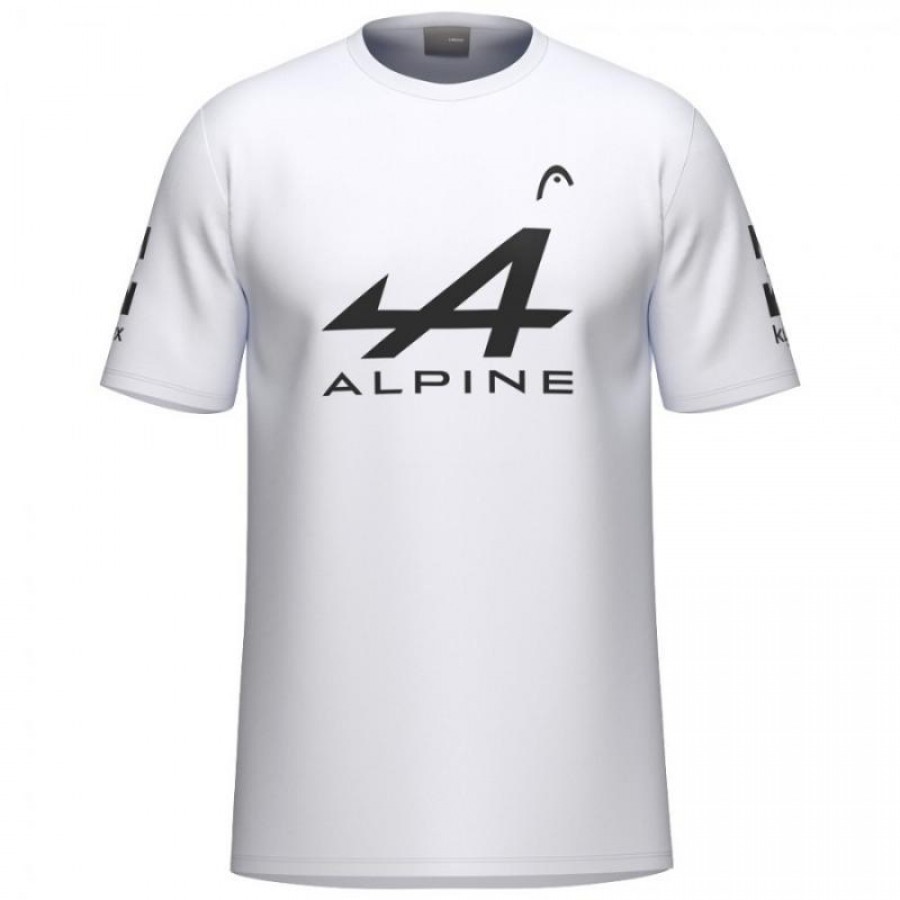 Camiseta Head Arturo Coello Sponsors Blanco  Offer + Cheap
