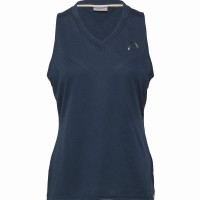 Camiseta Head Performance Azul Marino Mujer  Oferta + Barato