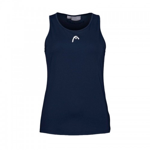 Camiseta Head Performance Azul Oscuro Mujer