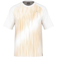 Camiseta Head Performance Blanco Print  Oferta + Barato