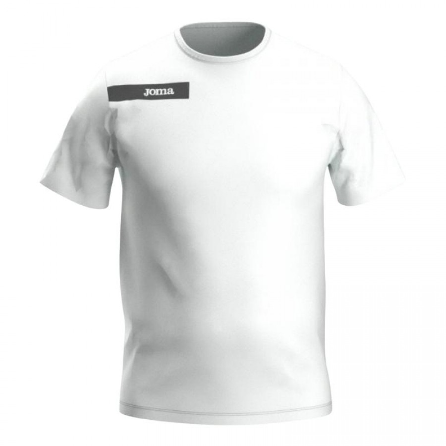 T-shirt Joma Challenge Bianca Nera