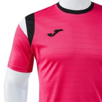 T-shirt noir Joma Terra Fuchsia