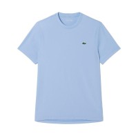 Camiseta Lacoste Esticamento Leve Azul Claro