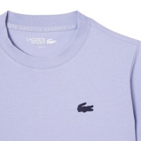 Lacoste Sport Bleu Violet T-Shirt Femme  Offre - Pas cher