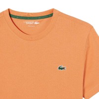 T-shirt orange graphique Lacoste Sport