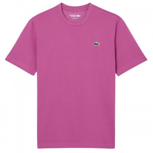Camiseta Lacoste Sport Regular Fit Malva