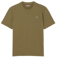Camiseta Lacoste Sport Regular Fit Khaki Verde  Oferta + Barato