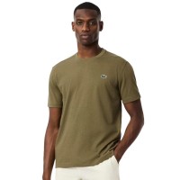 Camiseta Lacoste Sport Regular Fit Khaki Verde  Oferta + Barato