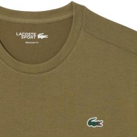 Camiseta Lacoste Sport Regular Fit Khaki Verde  Oferta + Barato