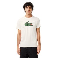 Lacoste Ultra Dry White T-Shirt  Offer + Cheap