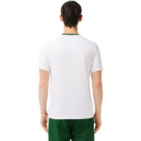 Lacoste Ultra Dry T-Shirt Green White  Offer + Cheap