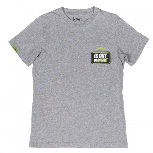 Camiseta Lok Out Of Office Gris Mujer