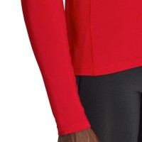 Adidas Techfit Long Sleeve T-Shirt Red  Offer + Cheap