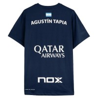 Camiseta Nox Agustin Tapia Sponsors AT10 Azul Oscuro 2024  Oferta + Barato