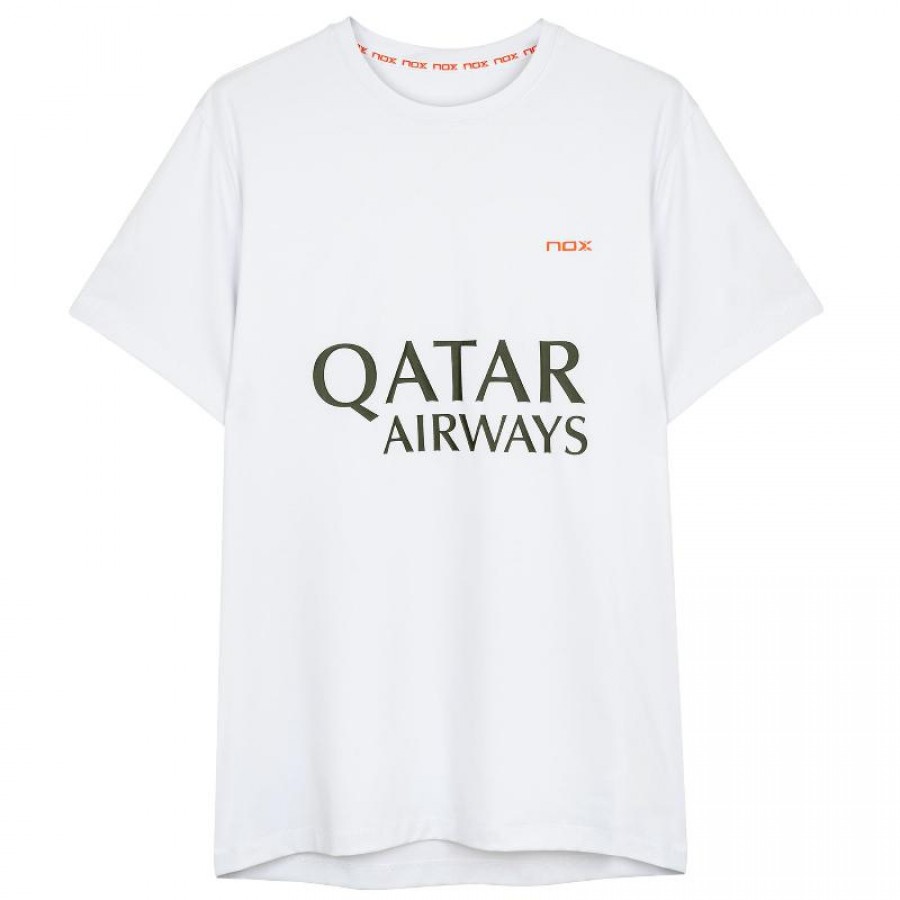 Camiseta Nox Agustin Tapia Sponsors AT10 Blanco 2024  Oferta + Barato