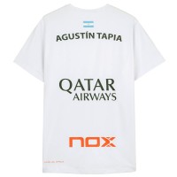 Camiseta Nox Agustin Tapia Sponsors AT10 Blanco 2024  Oferta + Barato