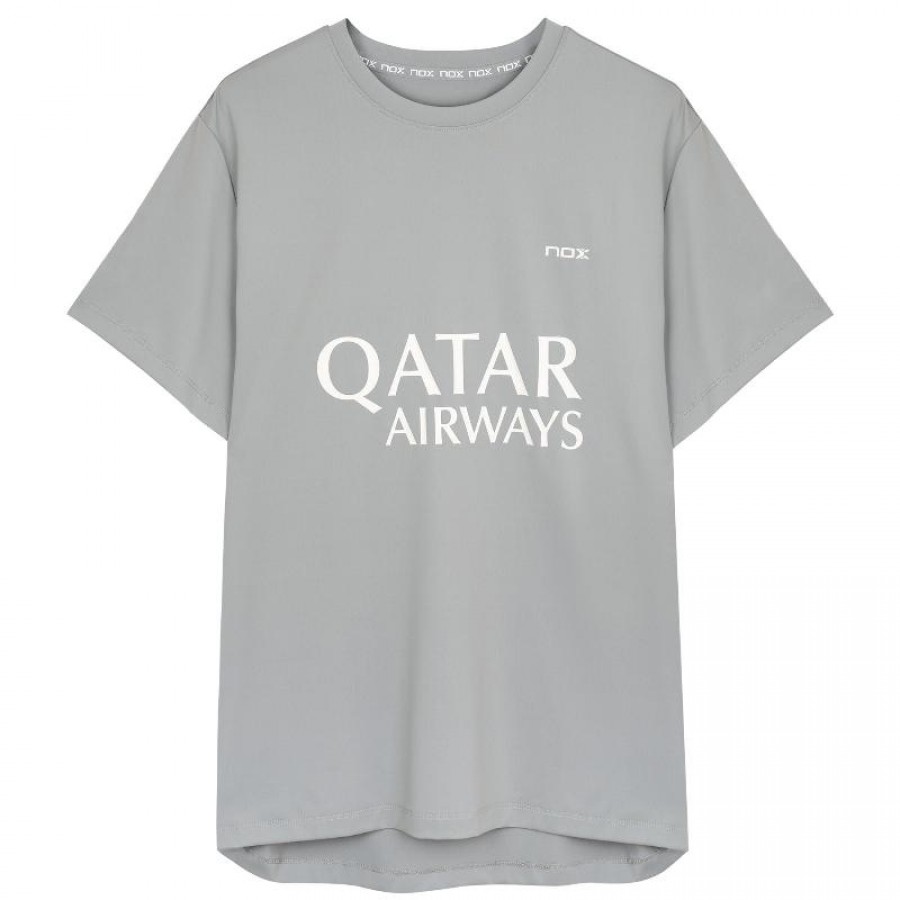 T-shirt Nox Agustin Tapia Sponsors AT10 Gray 2024  Offer + Cheap
