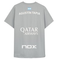 T-shirt Nox Agustin Tapia Sponsors AT10 Gray 2024  Offer + Cheap