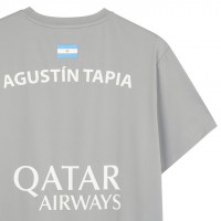 T-shirt Nox Agustin Tapia Sponsors AT10 Gray 2024  Offer + Cheap