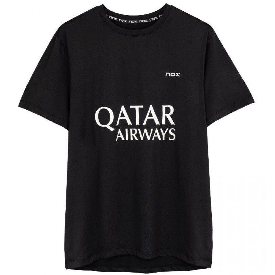 Camiseta Nox Agustin Tapia Sponsors AT10 Negro 2024  Oferta + Barato