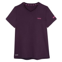 Camiseta feminina roxa escura Nox Pro