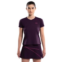 Camiseta feminina roxa escura Nox Pro