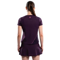 Camiseta feminina roxa escura Nox Pro
