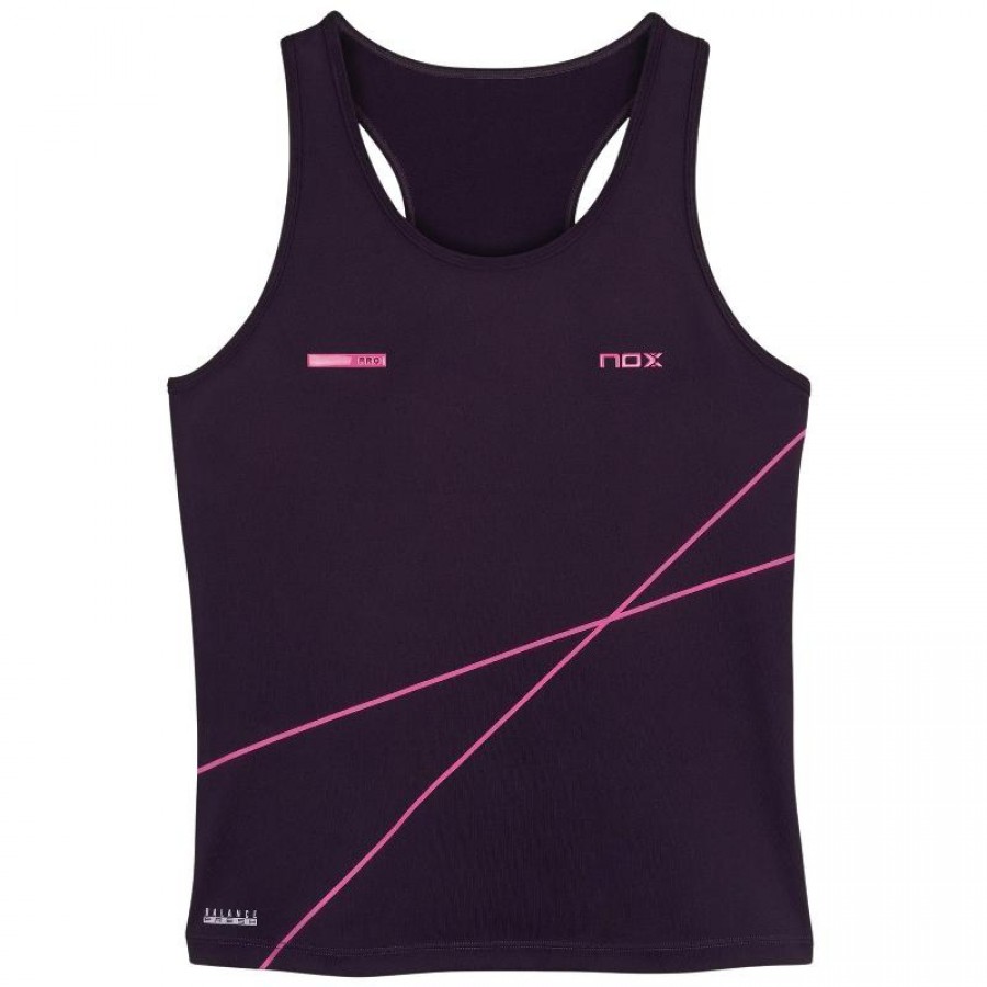 Nox Pro Camiseta Roxa Escura Rosa Mulheres