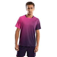 Camiseta Nox Pro Morado Rosa Degradado