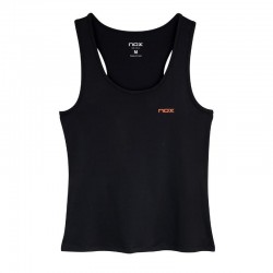 T-shirt noir rouge féminin de l?équipe Nox