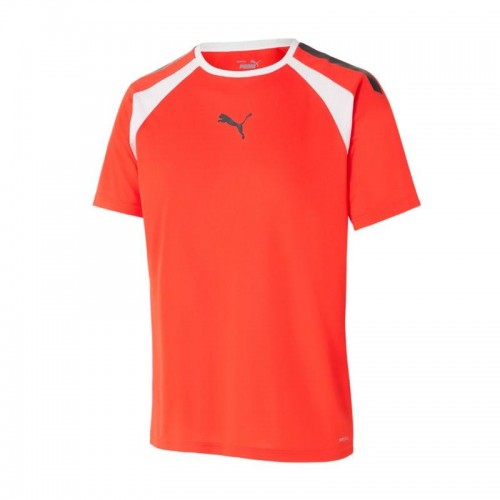 Camiseta Puma TeamLiga Cherry Orange Camiseta Puma TeamLiga Cherry Orange