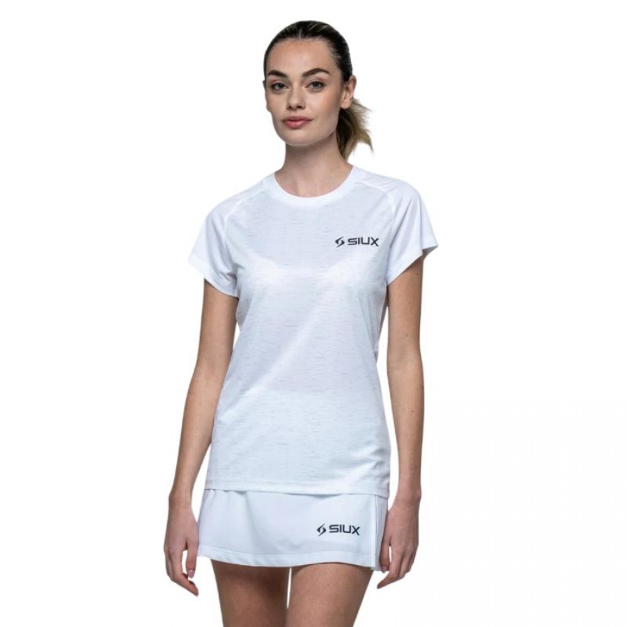 Camiseta Siux Club 26 Blanco Mujer