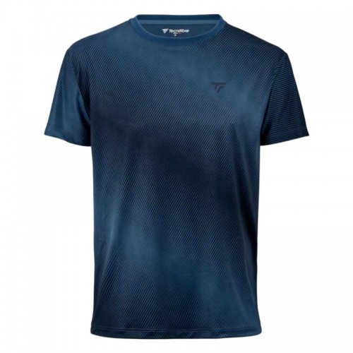 T-shirt bleu marine Tecnifibre X-Loop 26