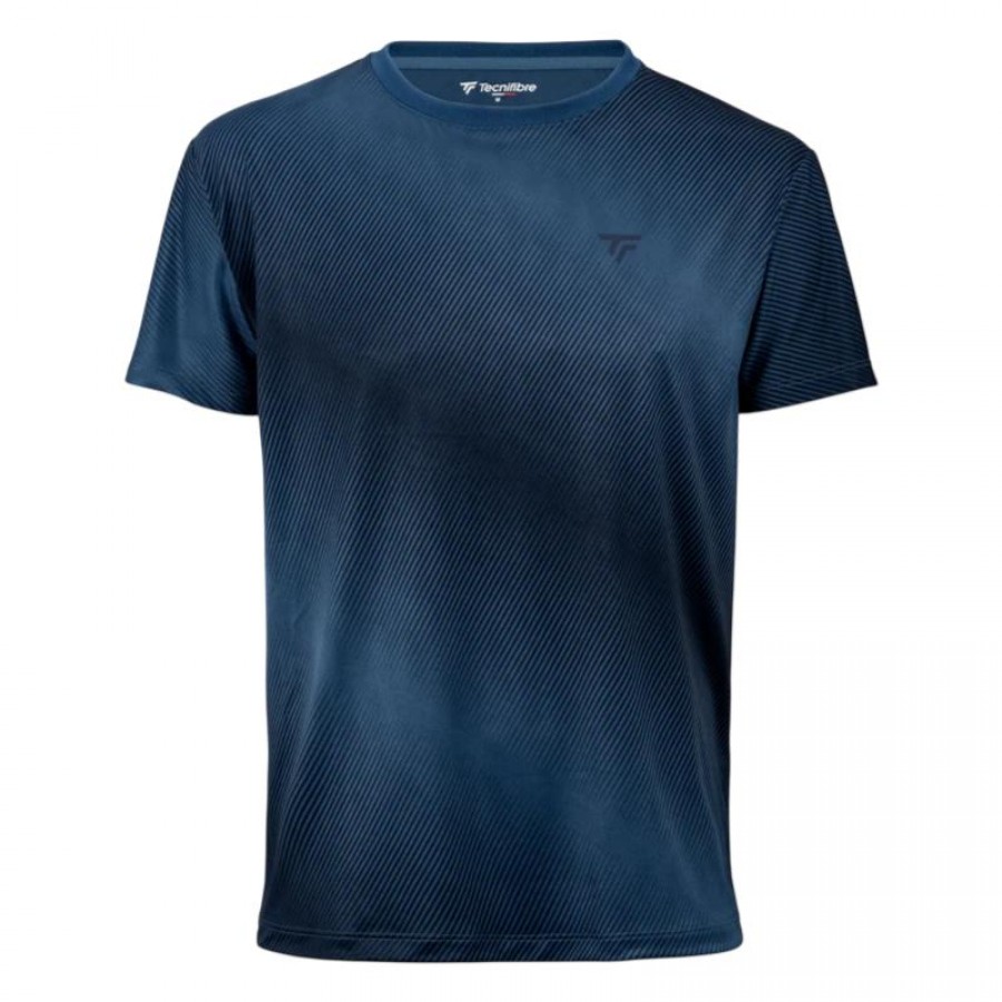 T-shirt bleu marine Tecnifibre X-Loop 26