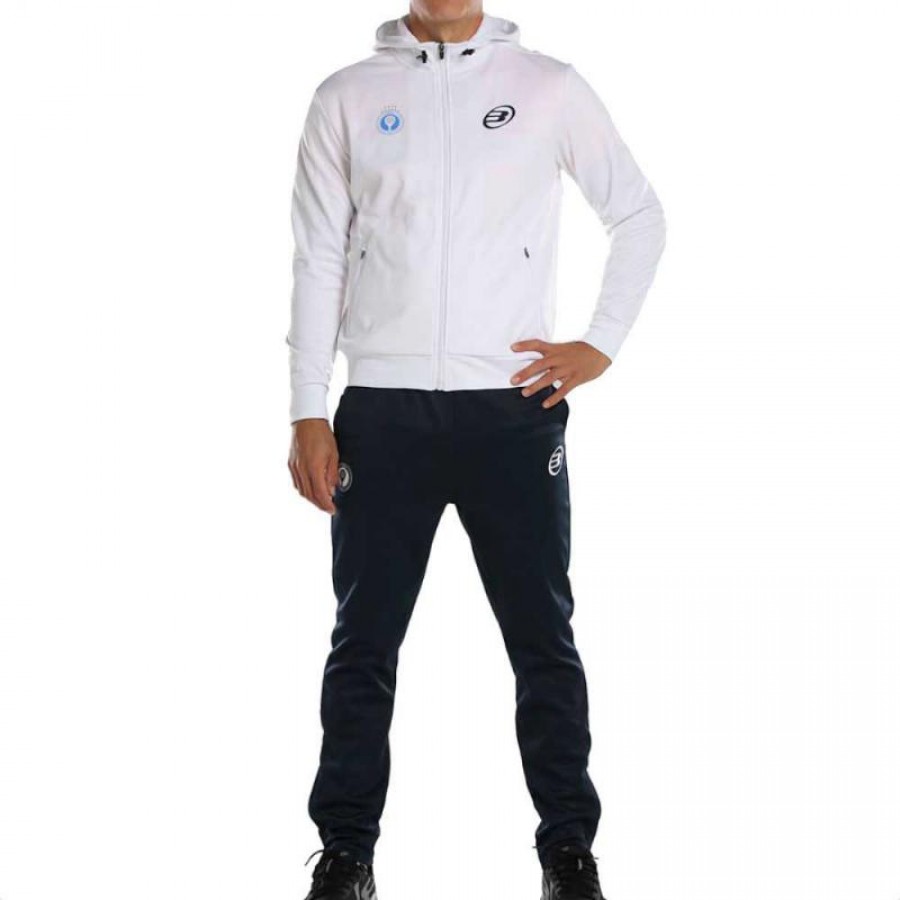 Bullpadel APA Acamo White Navy Blue Tracksuit  Offer + Cheap
