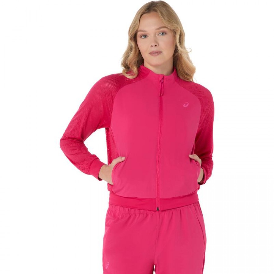 Casaco Asics Match Bright Pink para mulher  Oferta + Barato