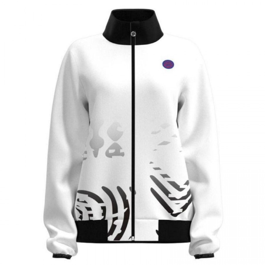 Jaqueta Feminina Bidi Badu Melbourne Branco Preto